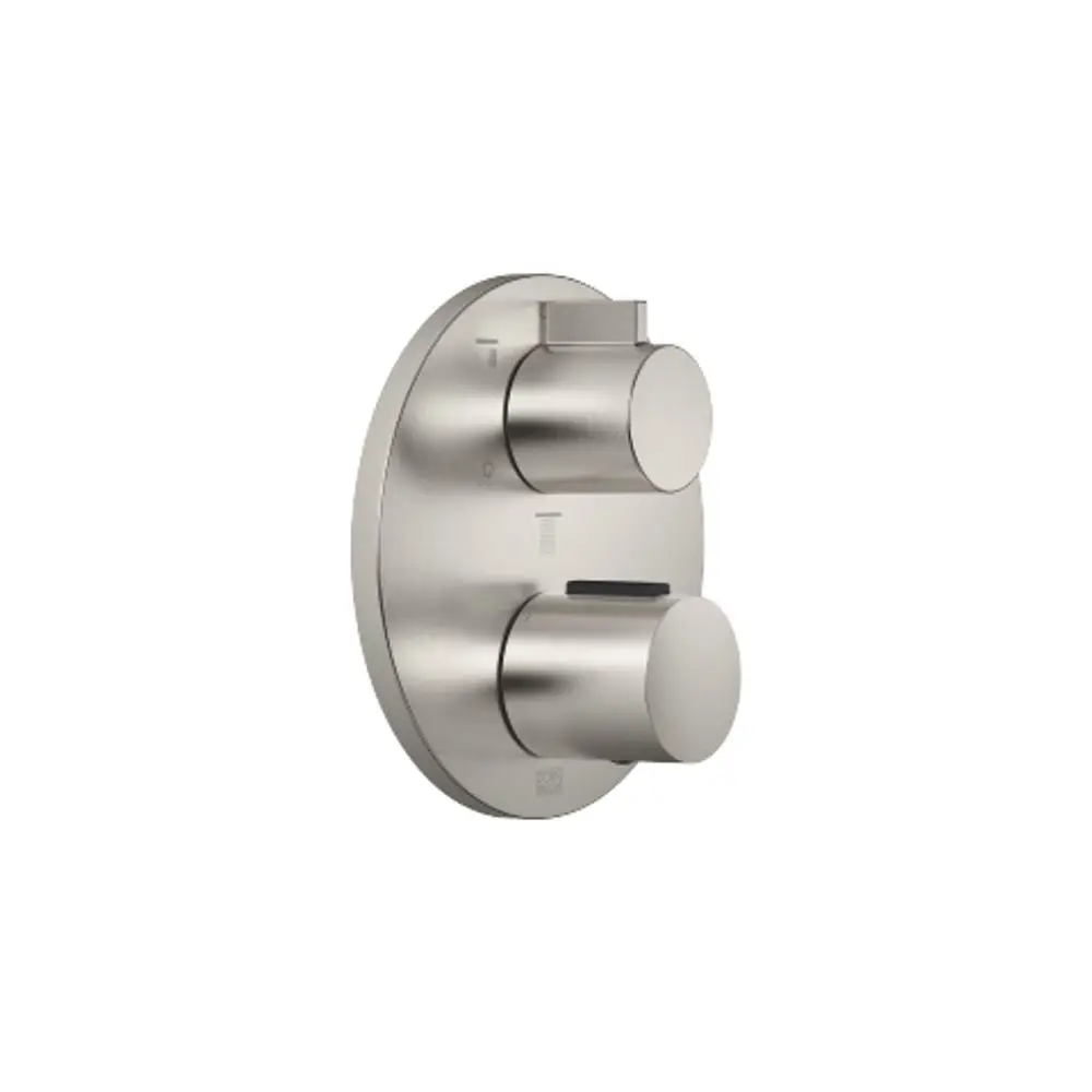 DORNBRACHT UP-Thermostat mit Dreiwege-Mengenregulierung SERIENSPEZIFISCH 36427970 Platin gebürstet, 36427970-06 Galeriebild 1